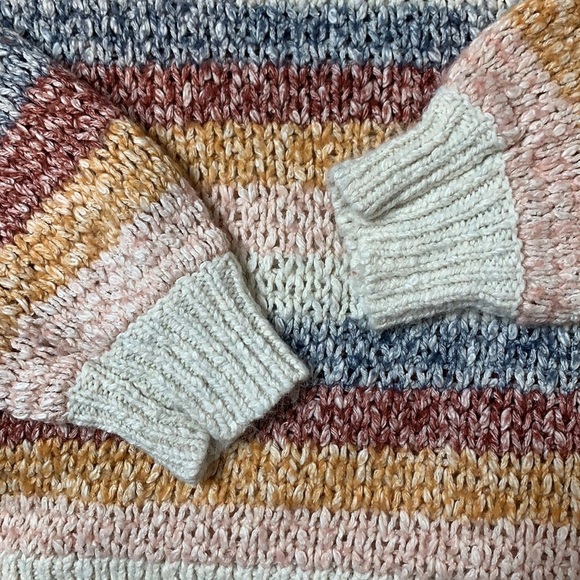 Madewell Baez Pullover Striped Sweater Size Small - Picture 4 of 14
